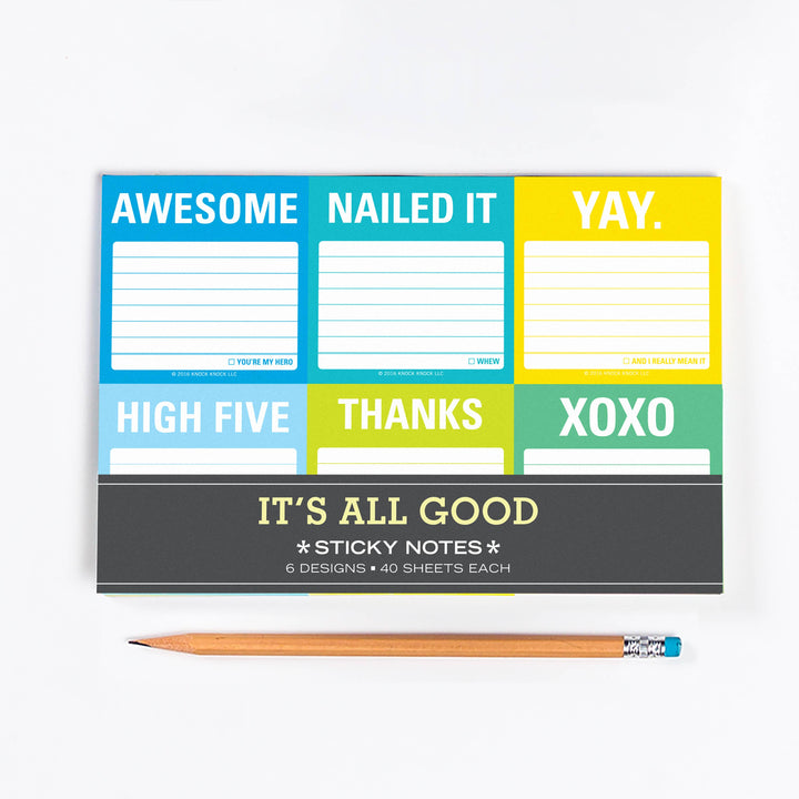 It's All Good Sticky Note Packet
