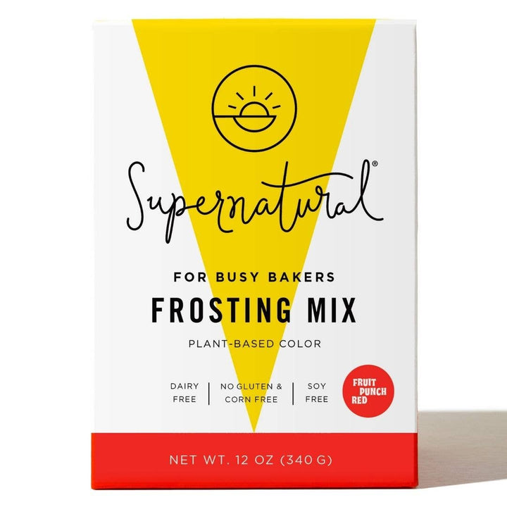 Dye-Free Frosting Mix: Fruit Punch Red