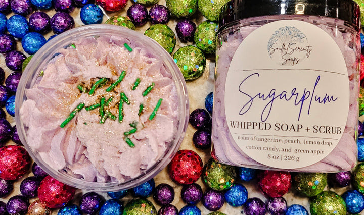 Sugarplum Fairy Whipped Soap + Scrub