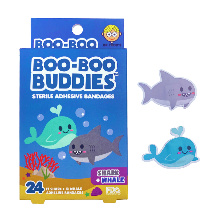 Shark and Whale Bandages