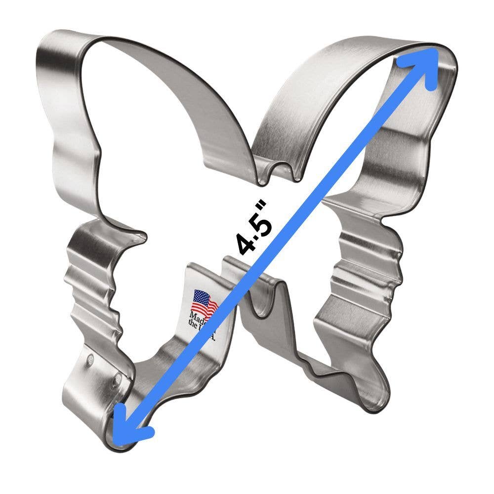 Butterfly With Tail Cookie Cutter B1394