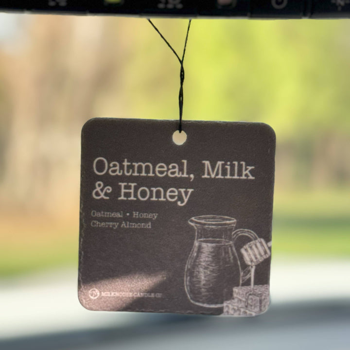 Oatmeal, Milk & Honey Car Freshener: