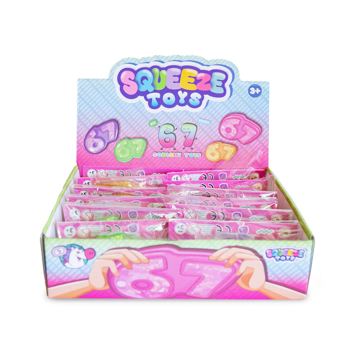 67 Viral Glitter Sugar Squishy Fidget Toy
