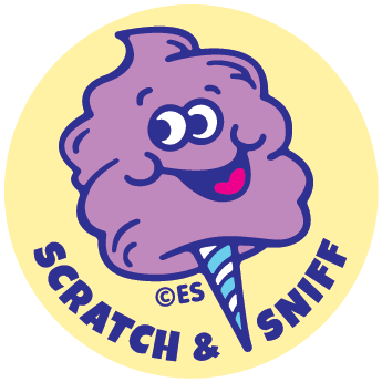 Cotton Candy EverythingSmells Scratch & Sniff Stickers