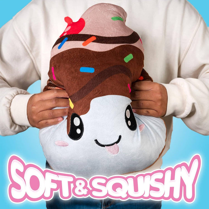 Smillow in Tote Bag - Chocolate Sundae