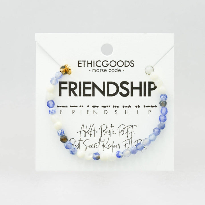 Morse Code Bracelet | FRIENDSHIP