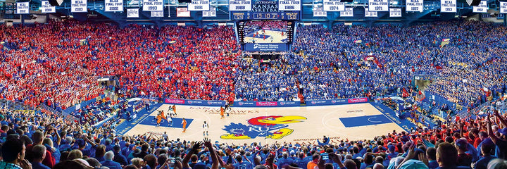 Kansas Jayhawks - 1000 Piece Panoramic Puzzle