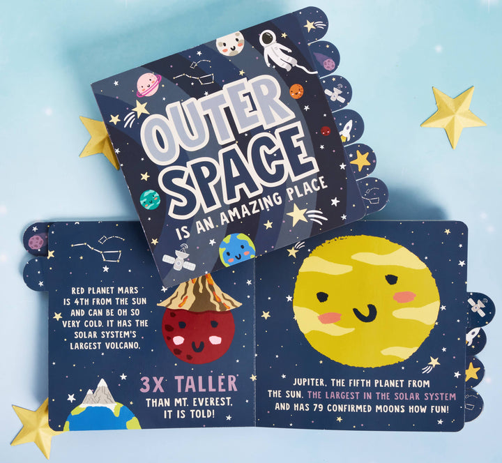 Outer Space Tab Board Book