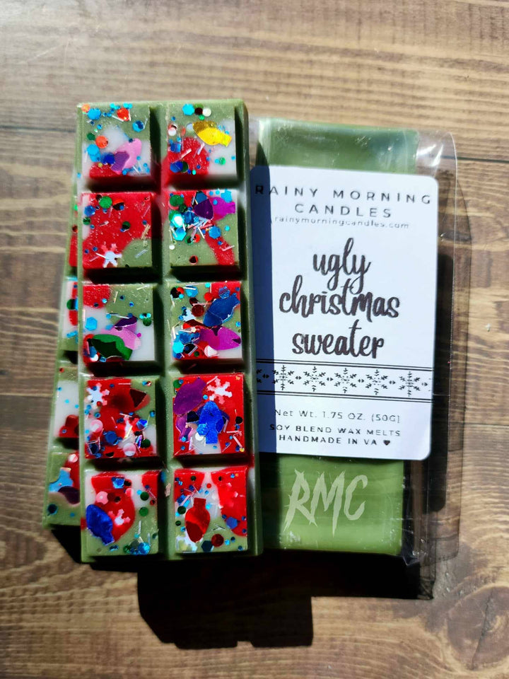 Ugly Christmas Sweater | Holiday Snap Bar Wax Melt