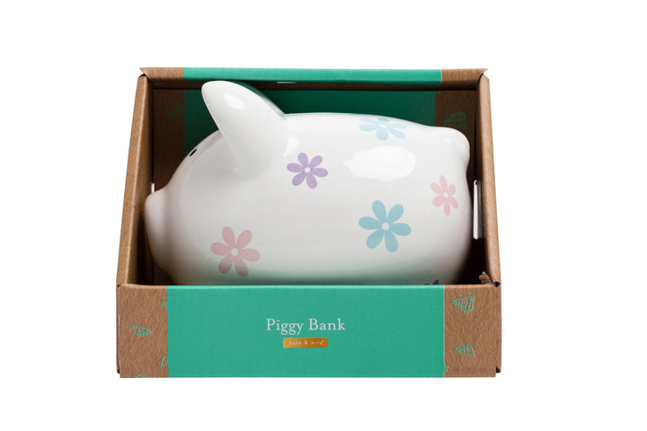 Floral Mini Piggy Bank