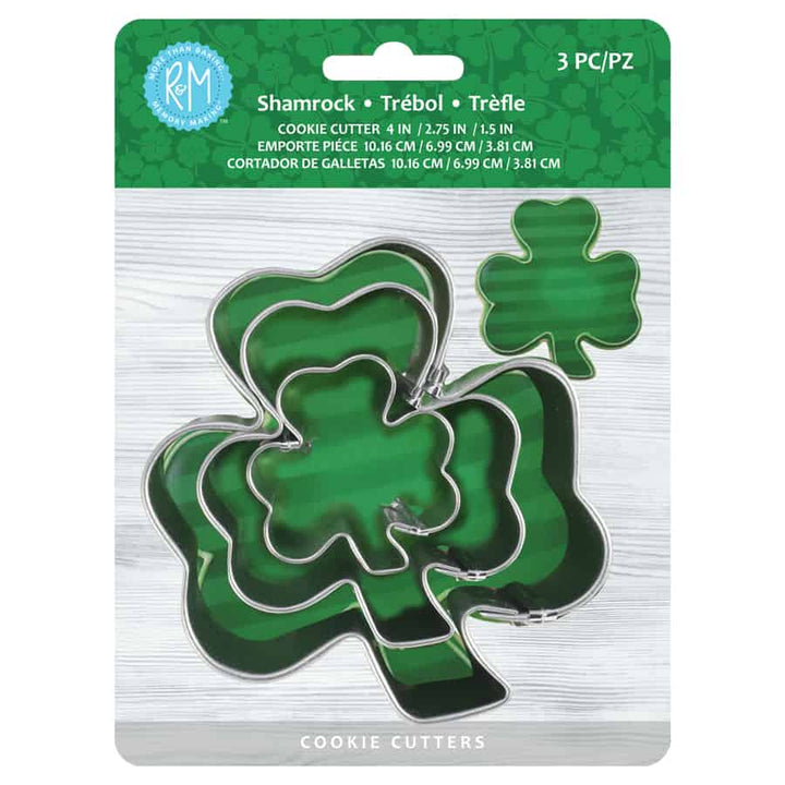 Shamrock 3 PC Cookie Cutter Nested Set