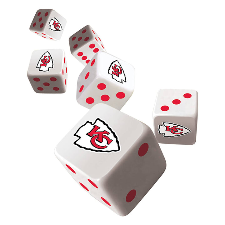 Kansas City Chiefs Dice Set