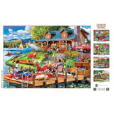 Country Escapes - The Secluded Cabin 500 Piece Puzzle