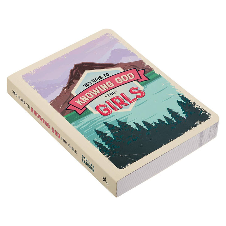 Kid Book 365 Days to Knowing God for Girls Softcover