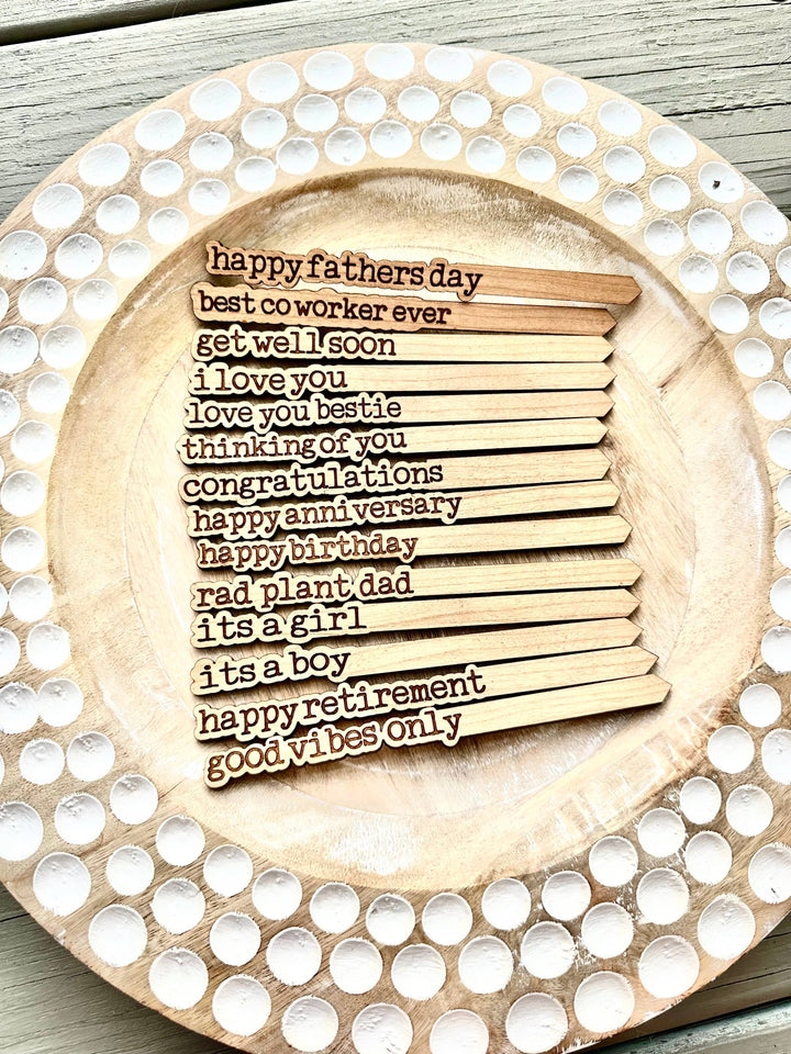 Everyday Plant Sticks/Signs