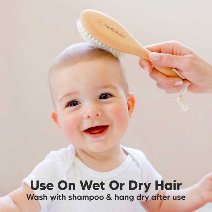KeaBabies Baby Hair Brush