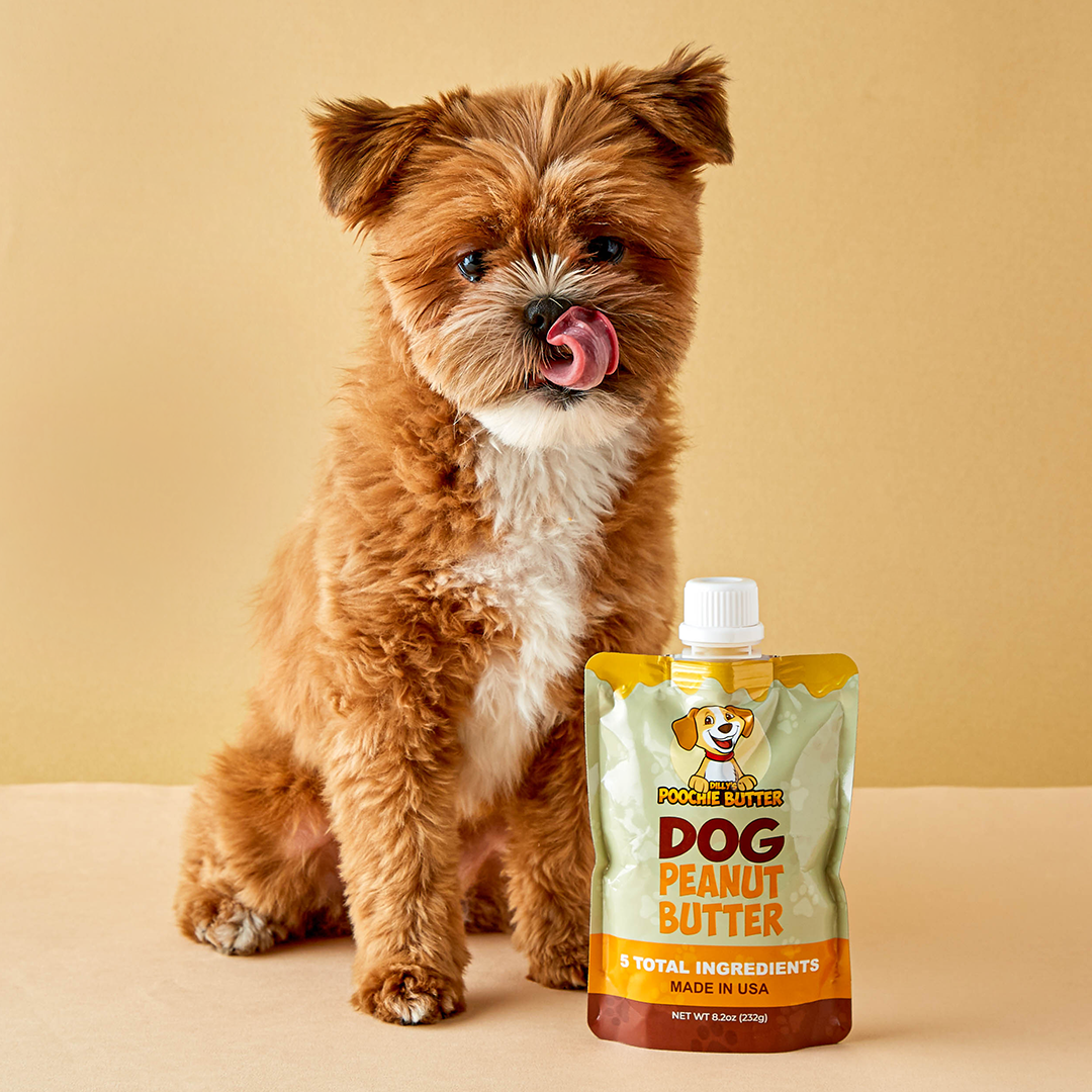 8.2oz Dog Peanut Butter Squeeze Pack