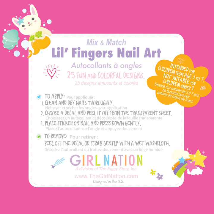 Unicorn Magic Nail Sticker and Activity Book Gift Pack