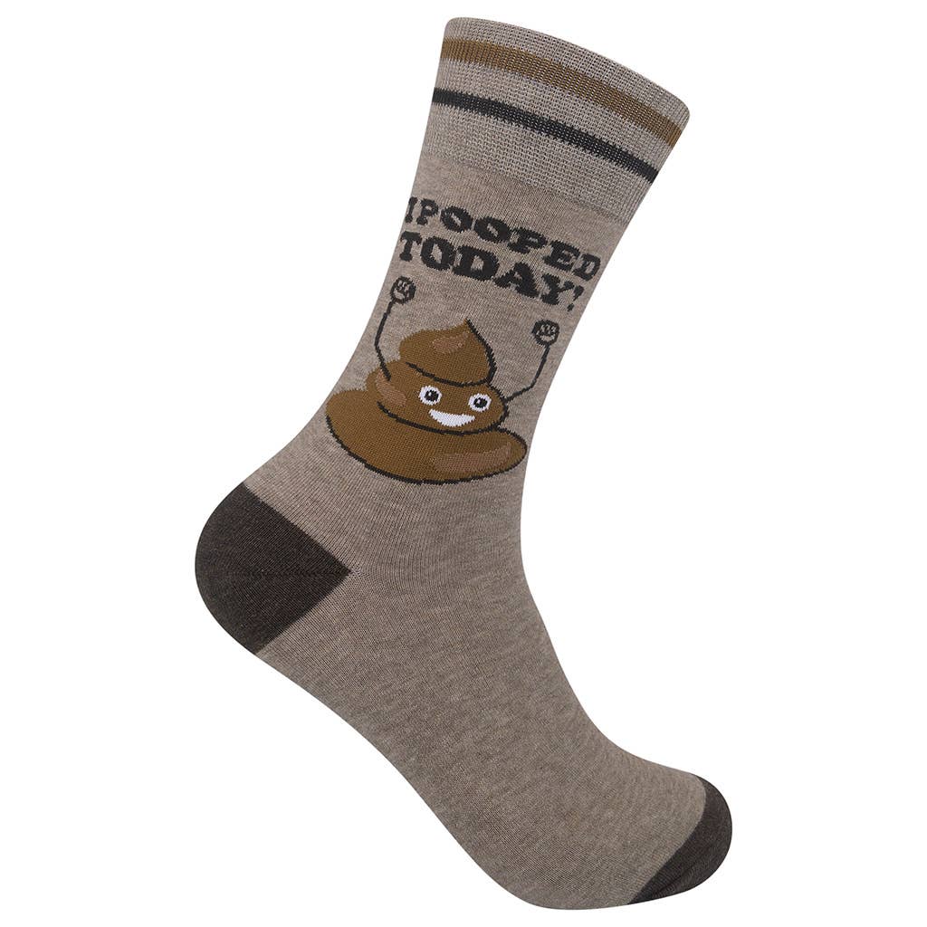 I Pooped Today Socks | Funny Unisex Socks | Graphic Socks