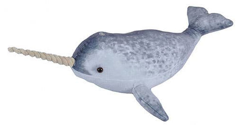 Living Ocean Narwhal Stuffed Animal 20"