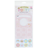 Potty Princess Door Knob Reward Sticker Set