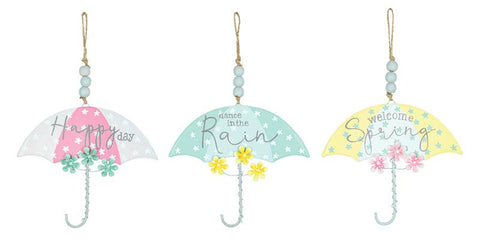 Metal Spring Umbrella Ornaments