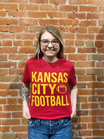 Kansas City Football Tee