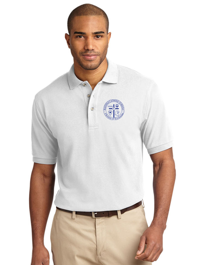 Port Authority® Heavyweight Cotton Pique Polo HCS K420