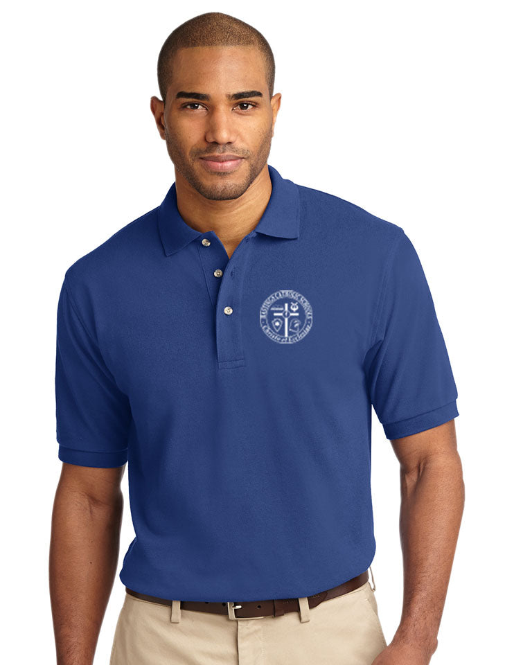 Port Authority® Heavyweight Cotton Pique Polo HCS K420