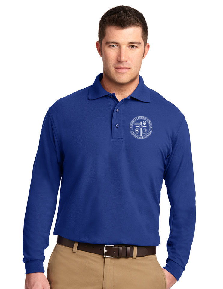 Port Authority® Cotton Feel Long Sleeve Polo HCS K500LS