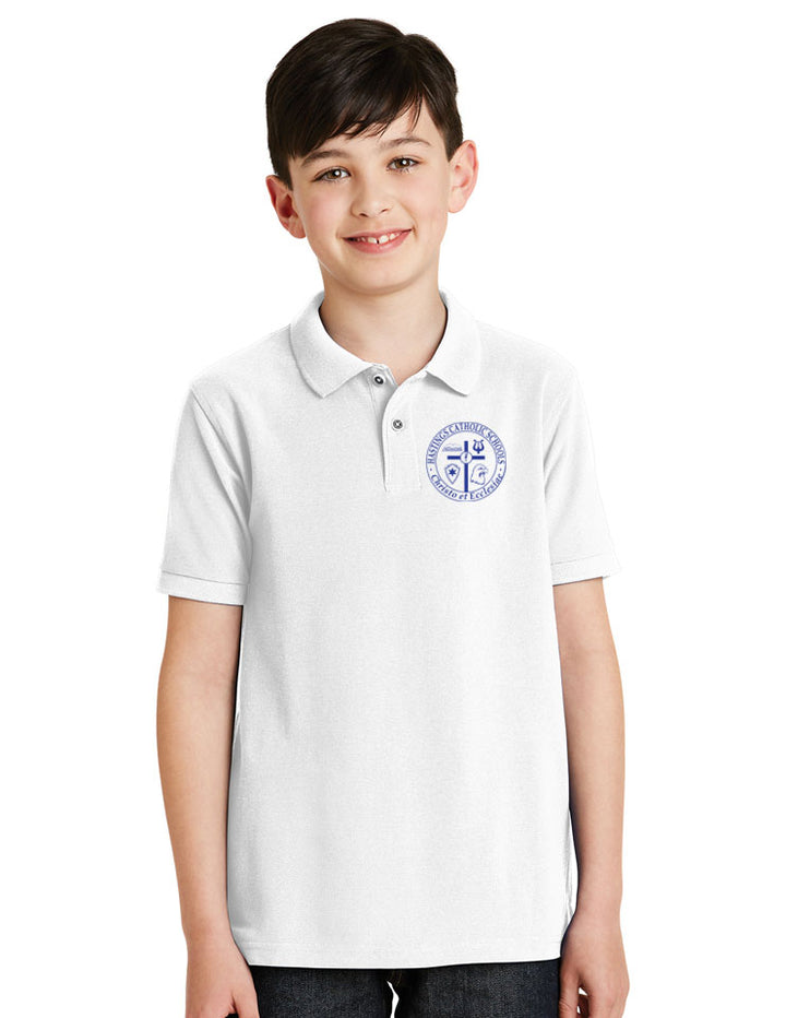 Port Authority® Youth Cotton Feel Polo HCS Y500