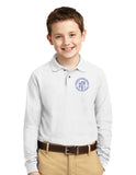 Port Authority® Youth Long Sleeve Cotton Feel Polo HCS Y500LS