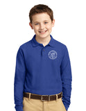 Port Authority® Youth Long Sleeve Cotton Feel Polo HCS Y500LS
