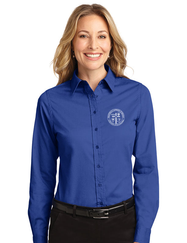 *Faculty Only* Ladies Port Authority Long Sleeve Easy Care Shirt HCS L608
