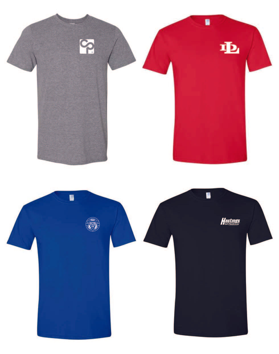 Short Sleeve T-Shirt-CORNHUSKER PRESS LOGO