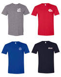 Short Sleeve T-Shirt-CORNHUSKER PRESS LOGO